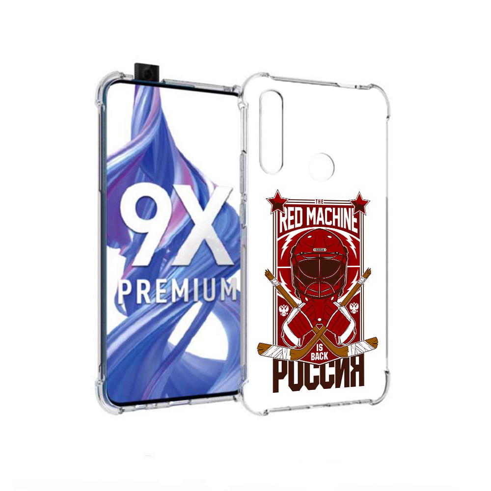 

Чехол MyPads Tocco для Honor 9X хоккей россия (PT139835.22.666), Прозрачный, Tocco