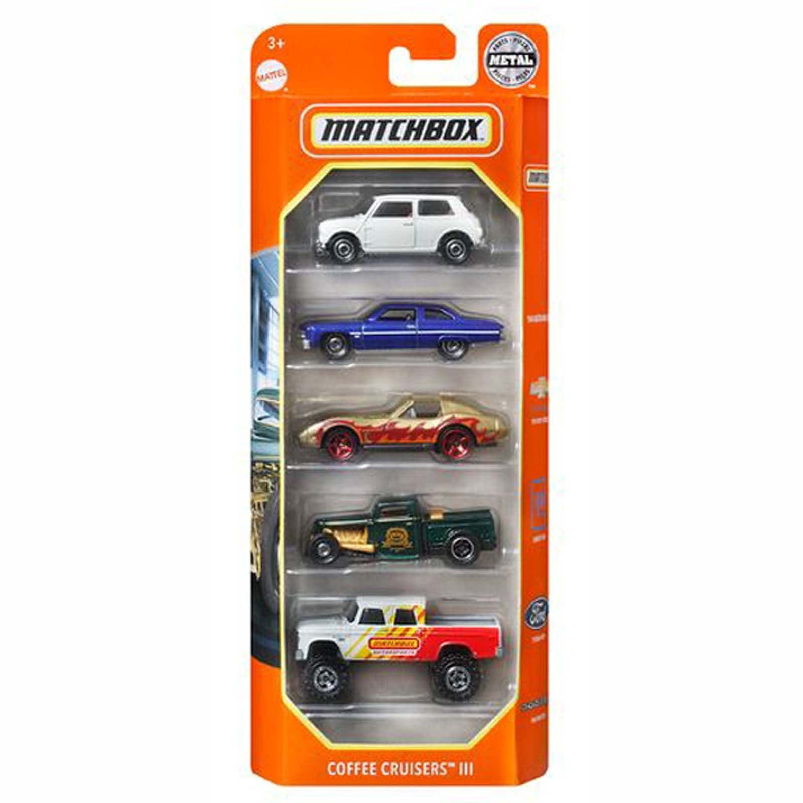 Набор машинок Matchbox 5 шт HFH15 набор метал машинок 6 шт серия hot race zy1169773