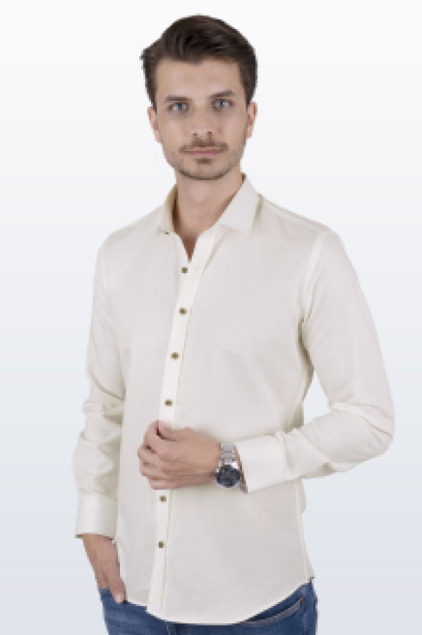 Рубашка мужская Etikmen 194 белая L (доставка из-за рубежа)