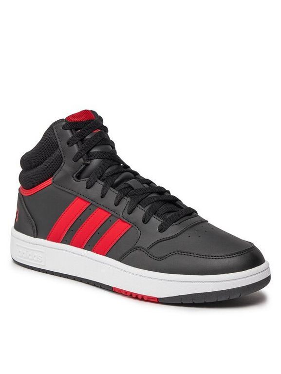 

Кеды мужские Adidas Hoops 3.0 Mid ID9835 черные 46 EU, Черный, Hoops 3.0 Mid ID9835