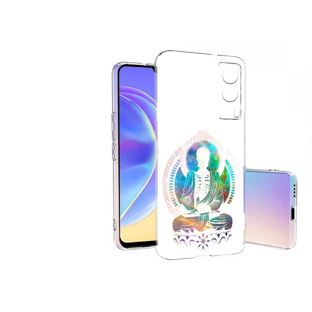 

Чехол MyPads Tocco для Vivo V21E умный скелет (PT161736.380.653), Прозрачный, Tocco