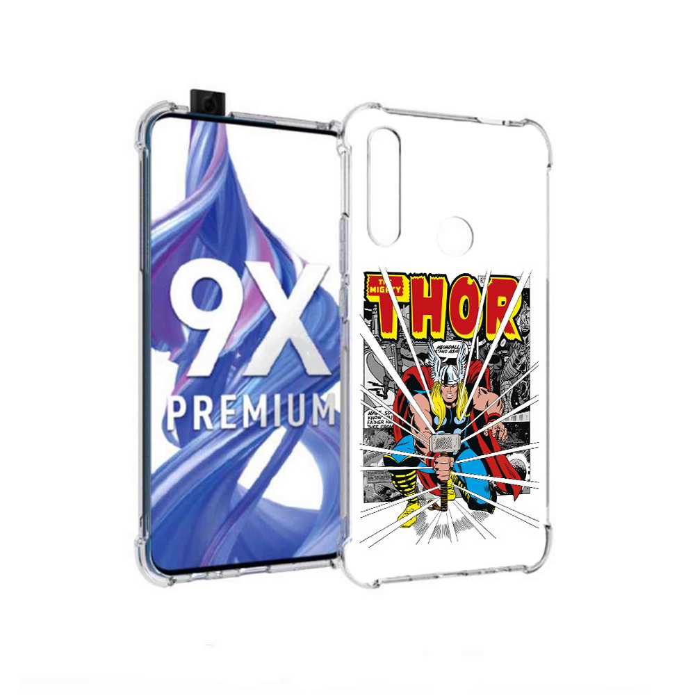 

Чехол MyPads Tocco для Honor 9X тор рисунок (PT139835.22.647), Прозрачный, Tocco