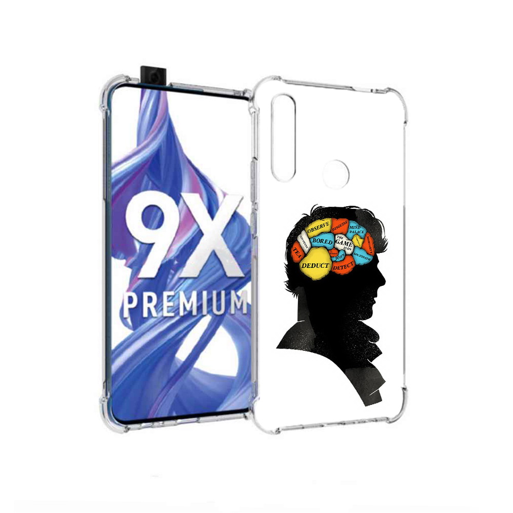 

Чехол MyPads Tocco для Honor 9X темный рисунок (PT139835.22.640), Прозрачный, Tocco
