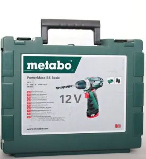 Кейс для шуруповерта METABO PowerMaxx BS