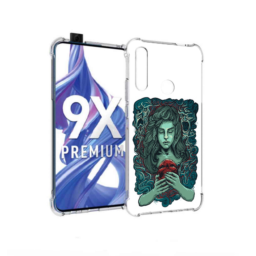 

Чехол MyPads Tocco для Honor 9X спящая девушка (PT139835.22.619), Прозрачный, Tocco