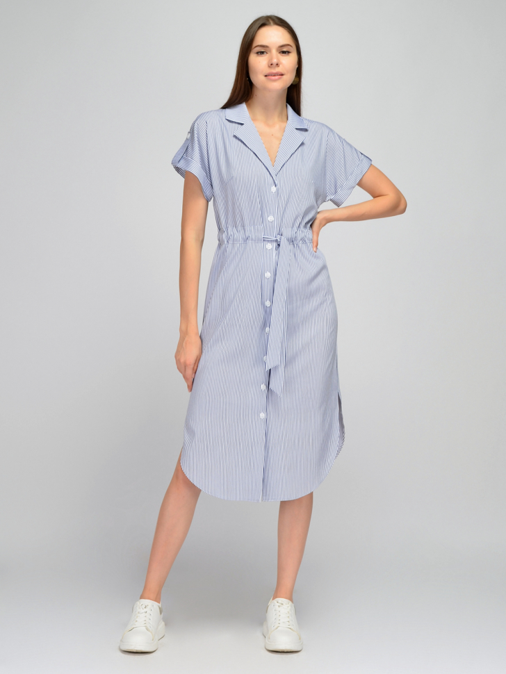 

Платье женское Viserdi 9030 синее 48 RU, Синий, 9030