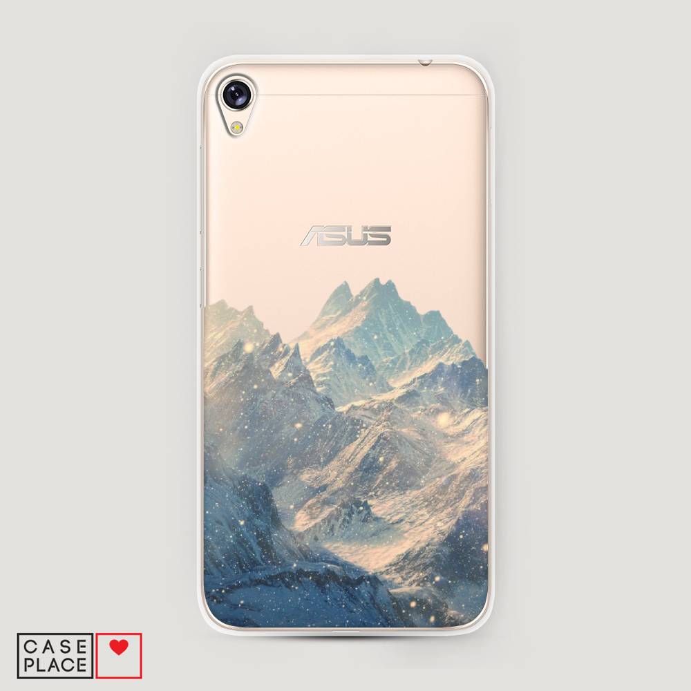 

Чехол Awog на Asus Zenfone Live ZB501KL "Горы арт 2", Серый, 42450-10