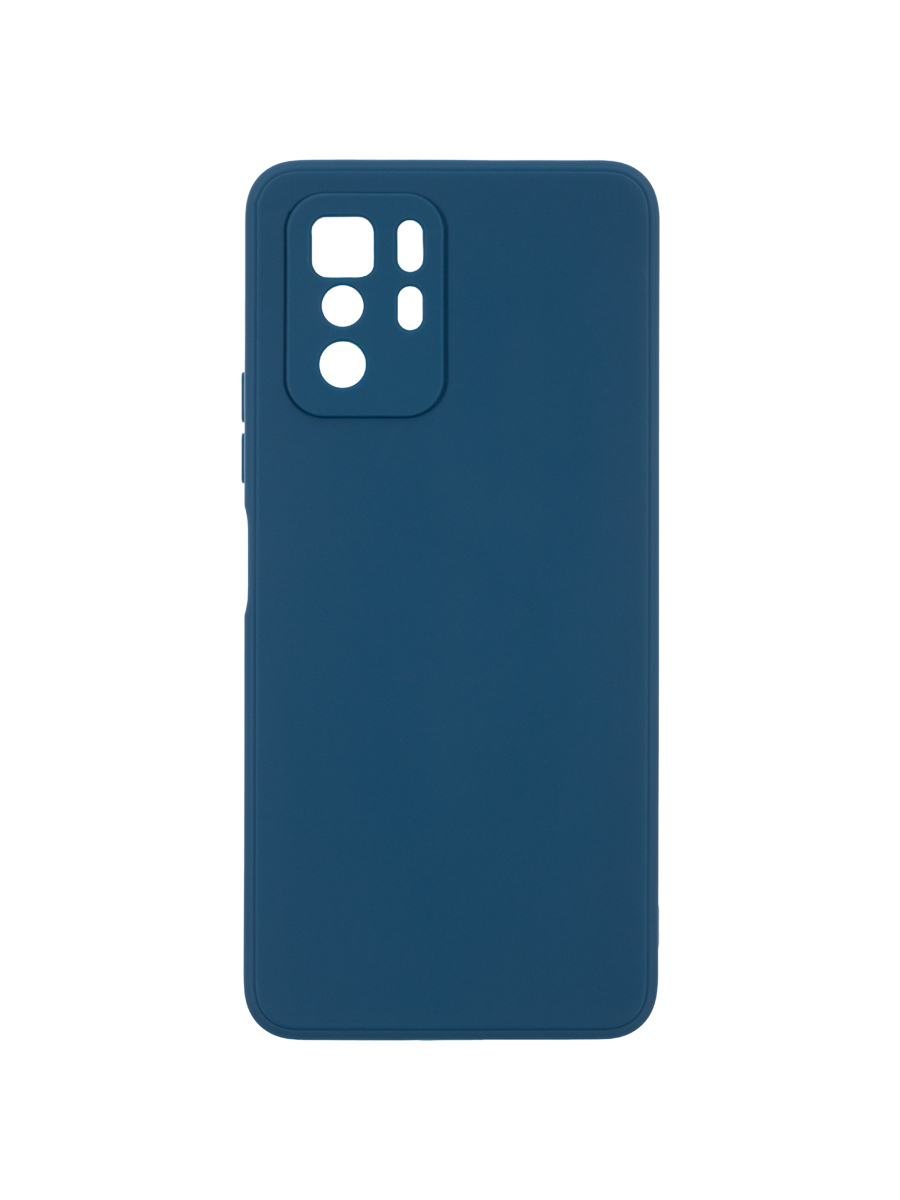 Чехол накладка для Xiaomi Poco X3 GT, Xiaomi Redmi Note 10 Pro 5G, синий