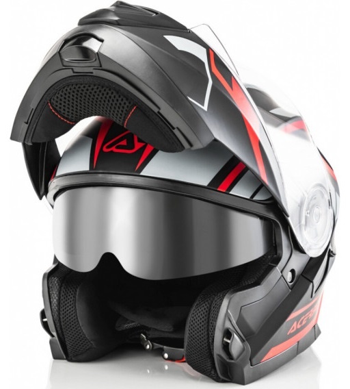 

Шлем Acerbis SEREL арт.0023929.323.069 Black/Red XXL