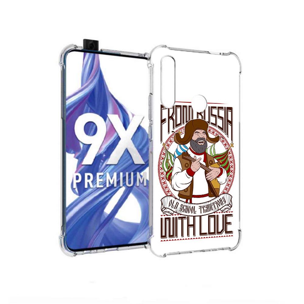 

Чехол MyPads Tocco для Honor 9X русский мужчина (PT139835.22.590), Прозрачный, Tocco