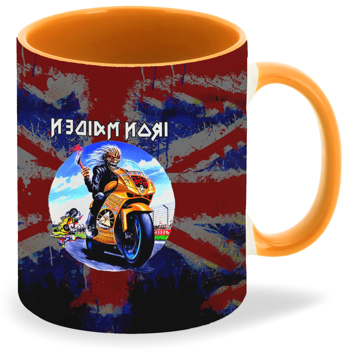 

Кружка CoolPodarok iron maiden мотоцикл, iron maiden мотоцикл