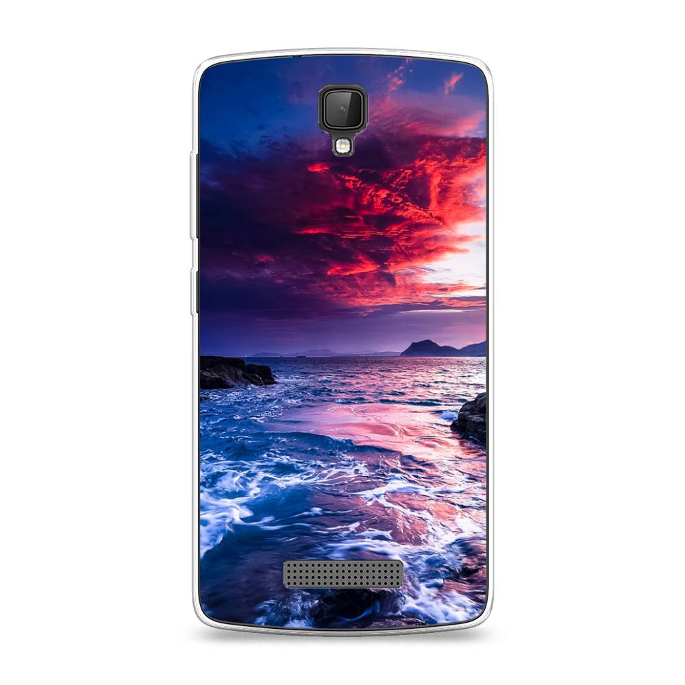 

Чехол Awog на ZTE Blade L5 (L5 Plus) / ЗТЕ Блэйд L5 (L5 Plus) "Волны 1", 130350-4