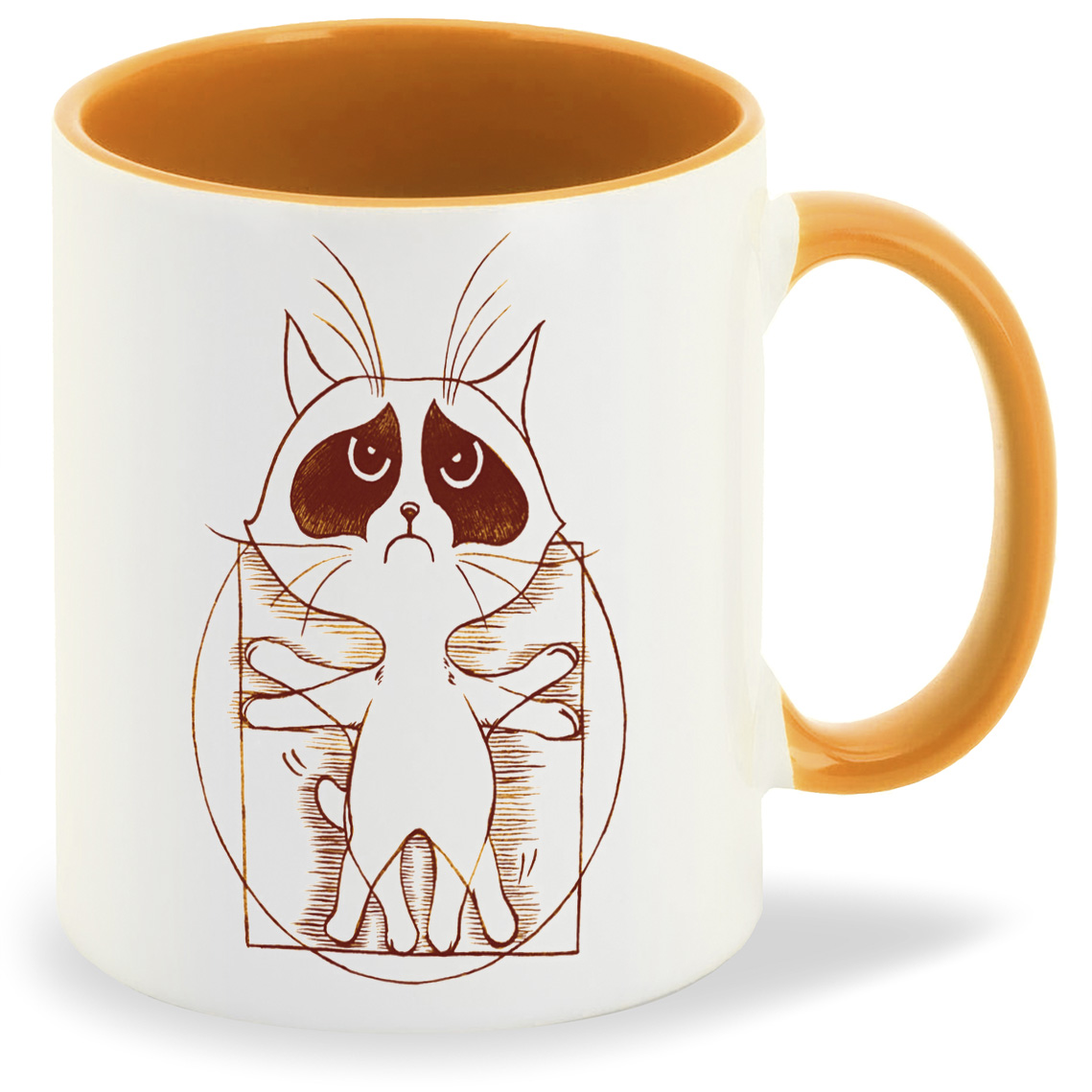 

Кружка CoolPodarok Кот распятие, Кот распятие