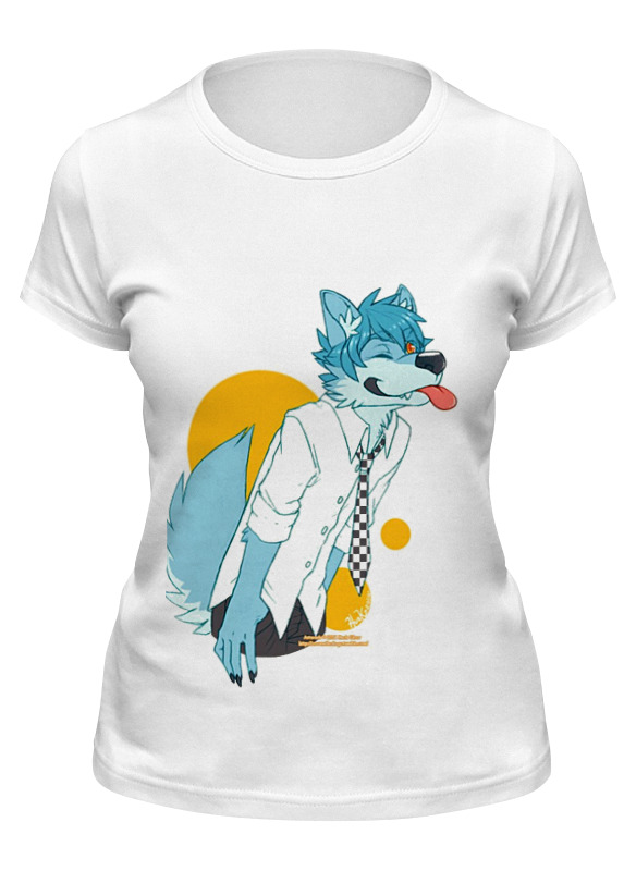 

Футболка женская Printio Wolf teen белая L, Белый, Wolf teen