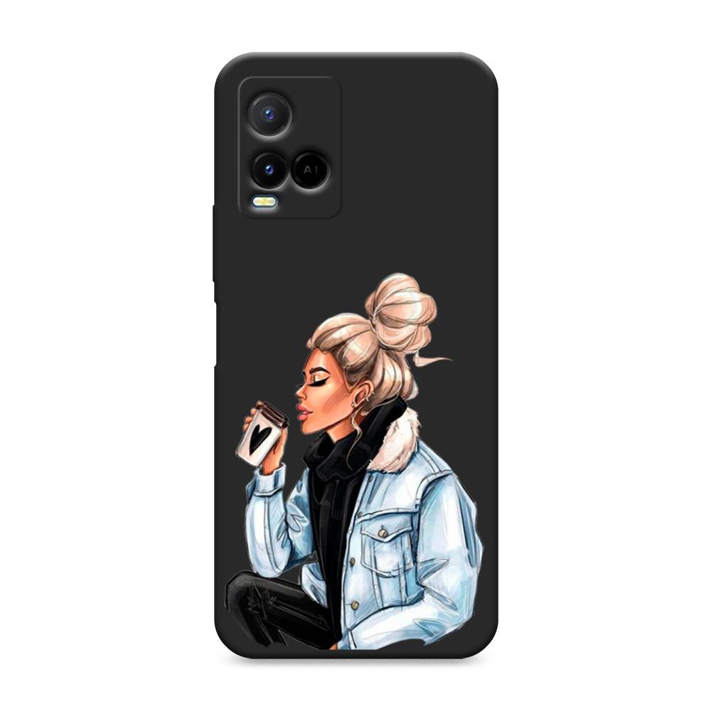 

Чехол Awog на Vivo Y33s/Y21 "Cute girl", Разноцветный, 265052-1