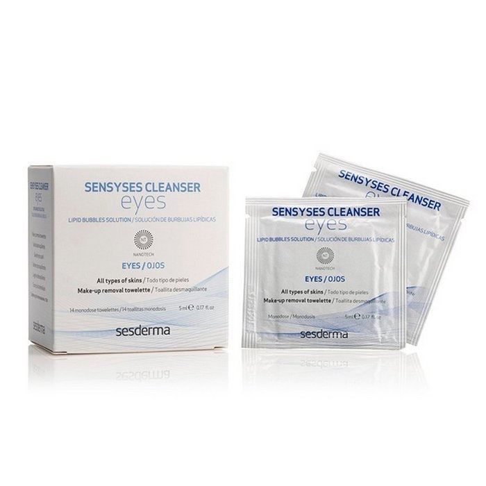 Салфетки SesDerma Sensyses Sensyses Cleanser Eyes для снятия макияжа с глаз 14 шт