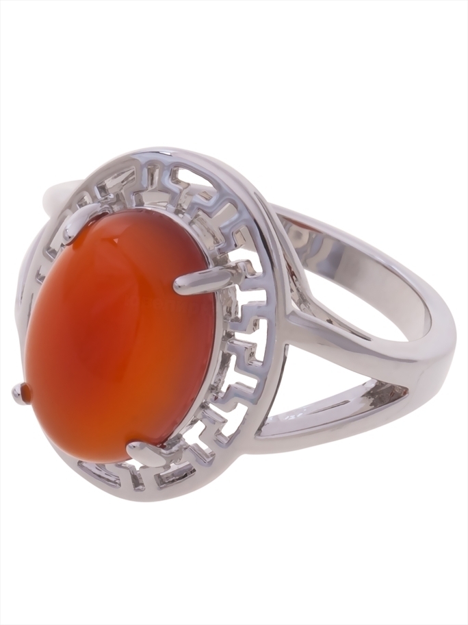 

Кольцо из бижутерного сплава р.17 Lotus Jewelry RH897R-07, агат, RH897R-07red-agate