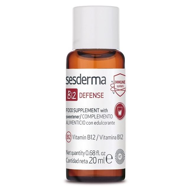 БАД SesDerma Additive B12 Defense Foot Supplement With Sweetener 15х20 мл
