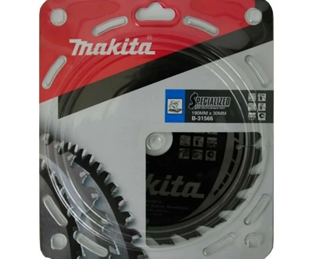 фото Диск пильный makita ,ф190х30х,24зуб,дерева nobrand