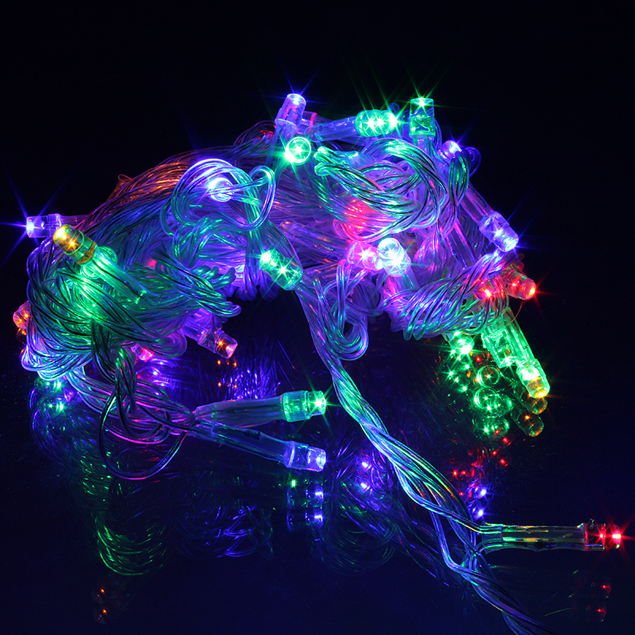 фото Световая гирлянда новогодняя disco 5,5 м разноцветный