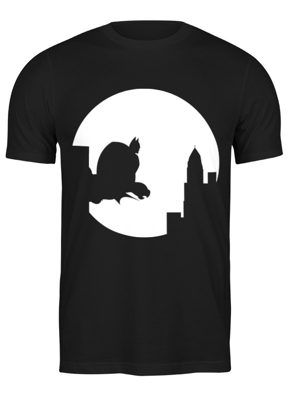

Футболка мужская Printio Бэтмен (batman) черная S, Черный, Бэтмен (batman)