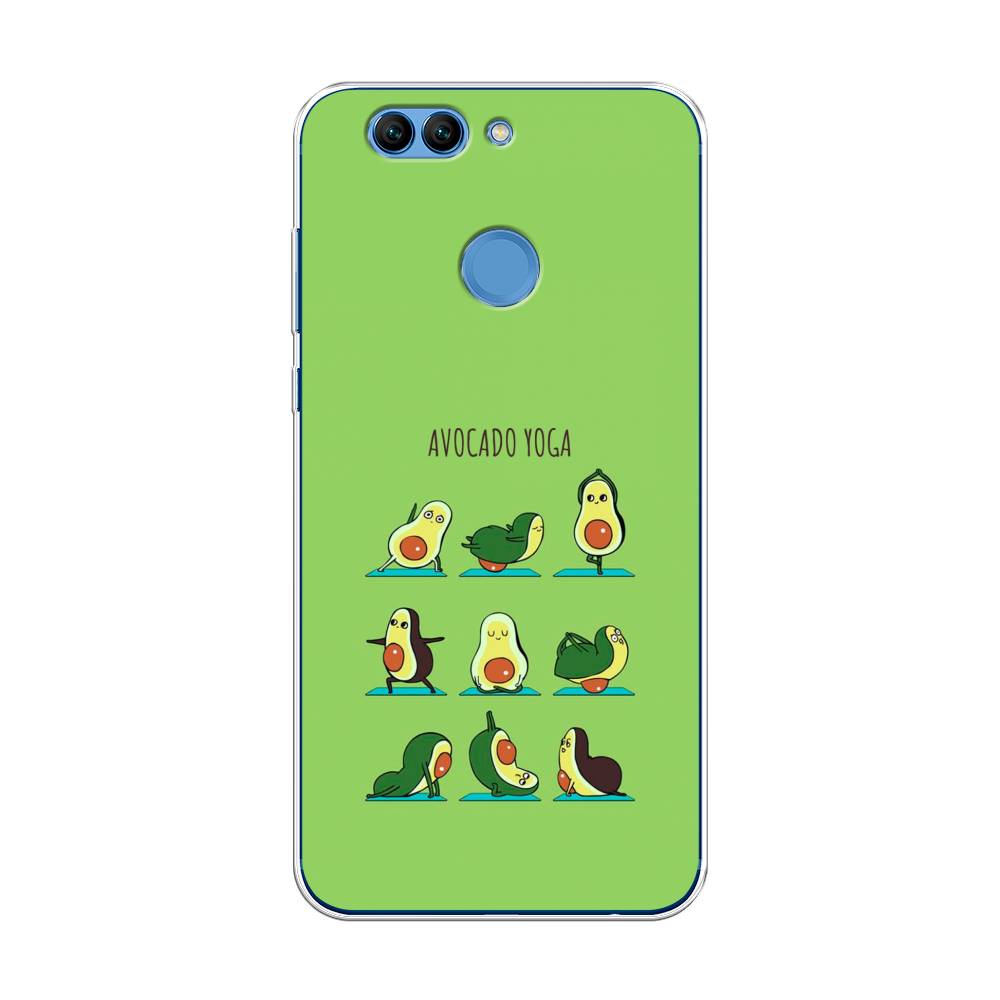 

Чехол Awog на Huawei Nova 2 Plus "Авокадо йога", Разноцветный, 63050-10