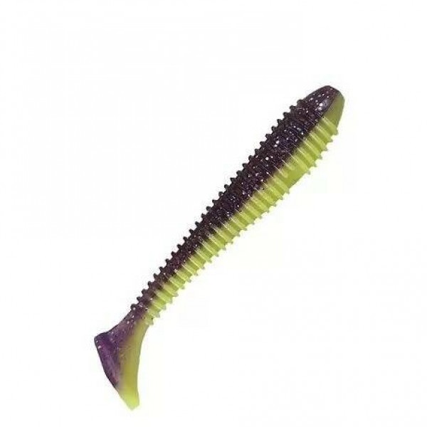 

Силикон Crazy Fish Vibro Fat 4" 15-100-41d-6, Желтый;фиолетовый, 00-00032781