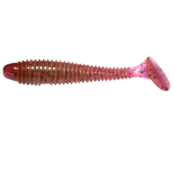 

Силикон Crazy Fish VIBRO FAT 4'' 14-100-12-6, Розовый, 00-00011275