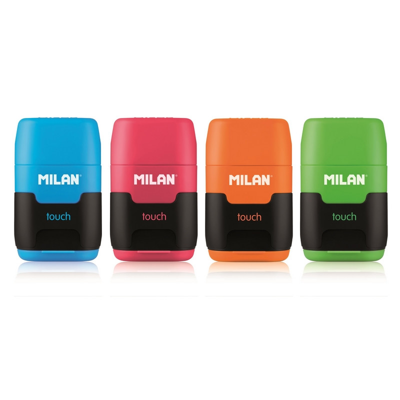 

Ластик -точилка Milan Compact touch, цв в асс 4706116