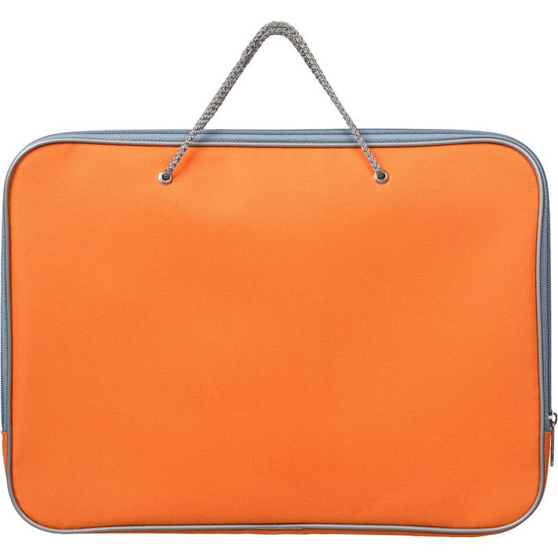 

Папка-портфель Attache F.L. на молнии с ручками офисн. А4 оранж., нейлон