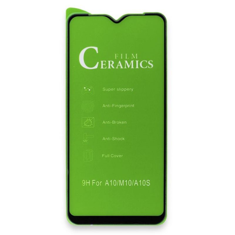 

Защитное стекло на Samsung Galaxy A10 (2019)/A10S/M10/M01S, Ceramic, черное, X-CASE