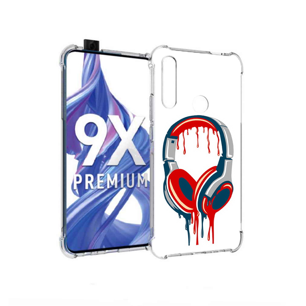 

Чехол MyPads Tocco для Honor 9X не делай громко (PT139835.22.517), Прозрачный, Tocco