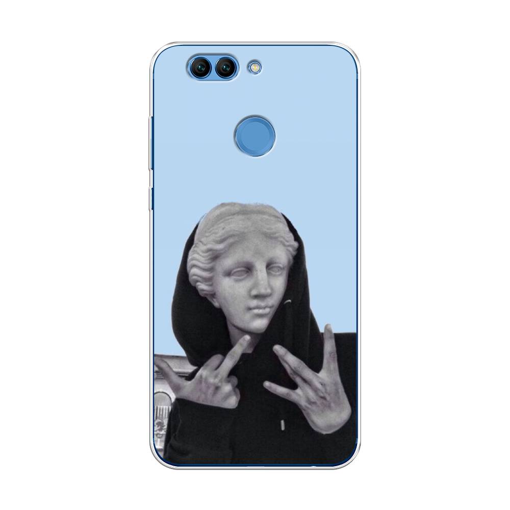 

Чехол Awog на Huawei Nova 2 Plus "SWAG статуя", Разноцветный, 63050-9