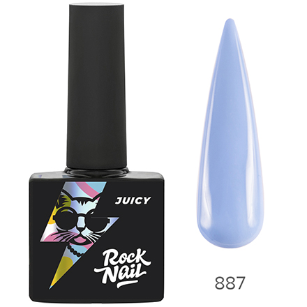 фото Гель-лак rocknail juicy №887 bling bling