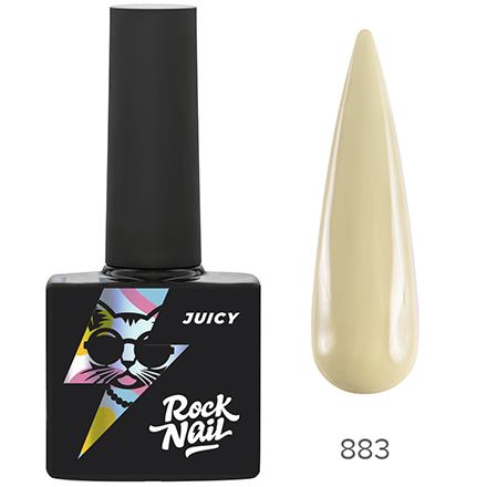 фото Гель-лак rocknail juicy №883 ya na tuse