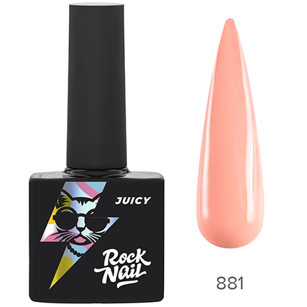 фото Гель-лак rocknail juicy №881 gucci mommy