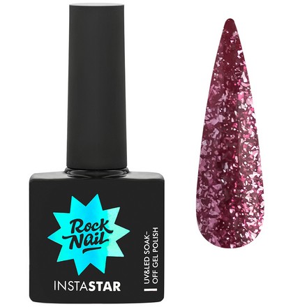 

Гель-лак RockNail Insta Star №208 Rihanna