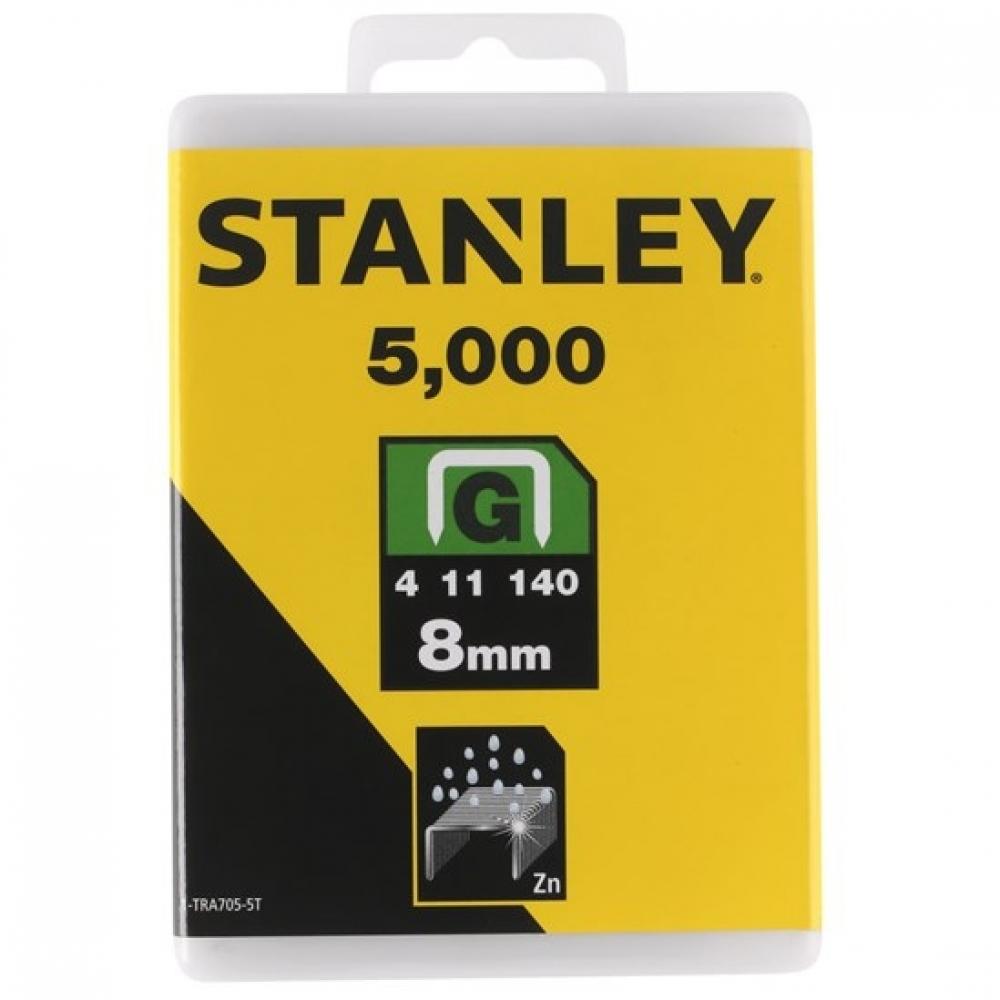 

Скоба для степлера Heavy Duty STANLEY 1-TRA705-5T, тип G (4/11/140) 8 мм/ 5/16x5000 шт.