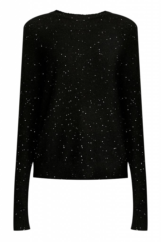 

Джемпер женский Finn Flare черный, W20-11121