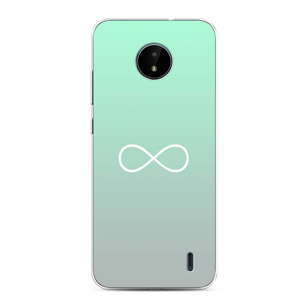 

Чехол Awog на Nokia C10 / Нокиа C10 "Бесконечность от Тиффани", Голубой, 124450-4