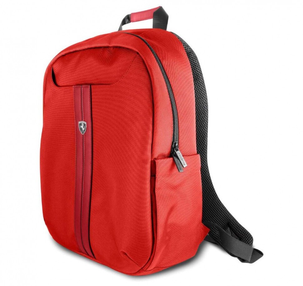 фото Рюкзак для ноутбука унисекс cg mobile urban backpack slim nylon/pu красный 15"