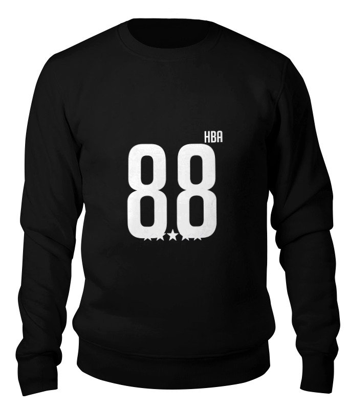 

Свитшот унисекс Printio Hood by air 88 rocky черный M, Hood by air 88 rocky
