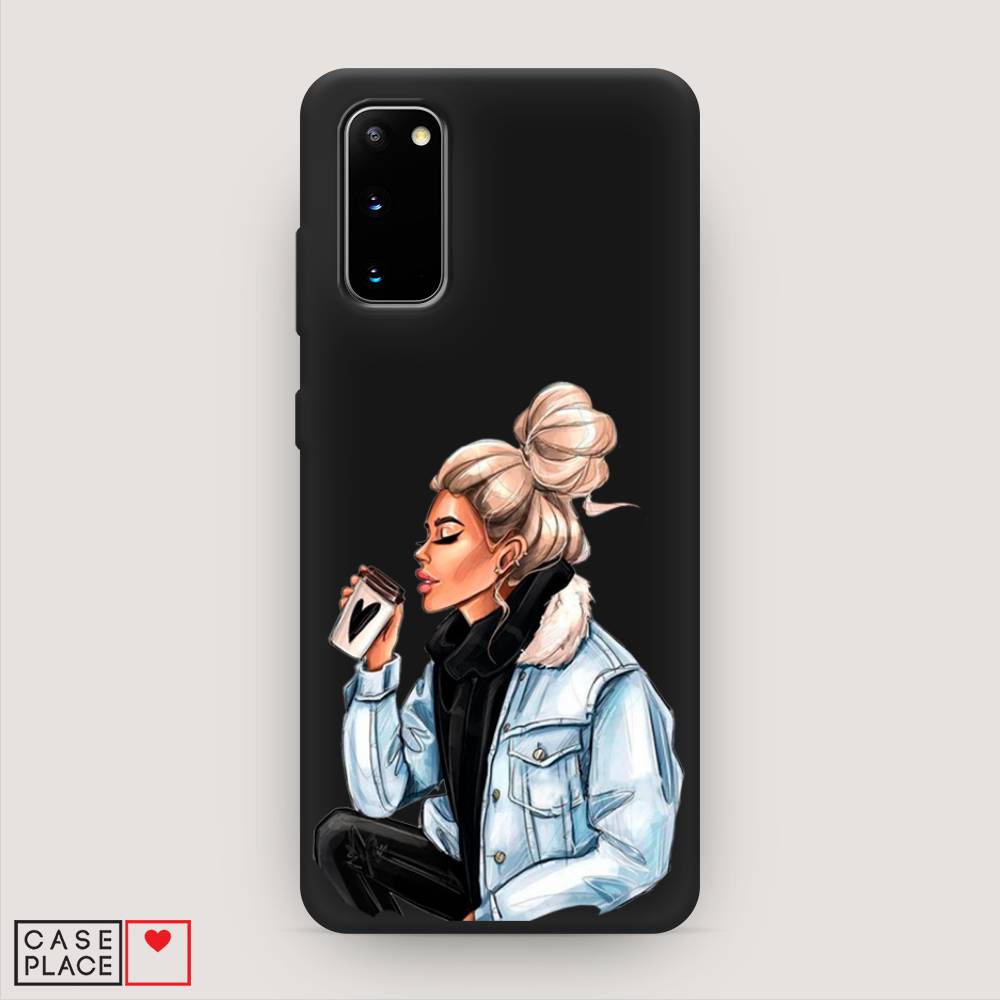 

Чехол Awog на Samsung Galaxy S20 "Cute girl", Разноцветный, 29252-1