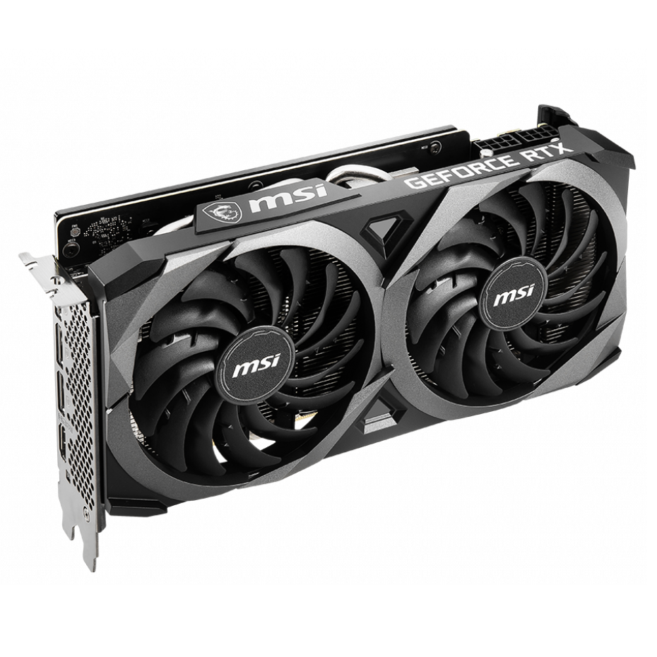 

Видеокарта MSI NVIDIA GeForce RTX 3070 8 ГБ (RTX 3070 VENTUS 2X 8GB OC LHR), GeForce RTX 3070