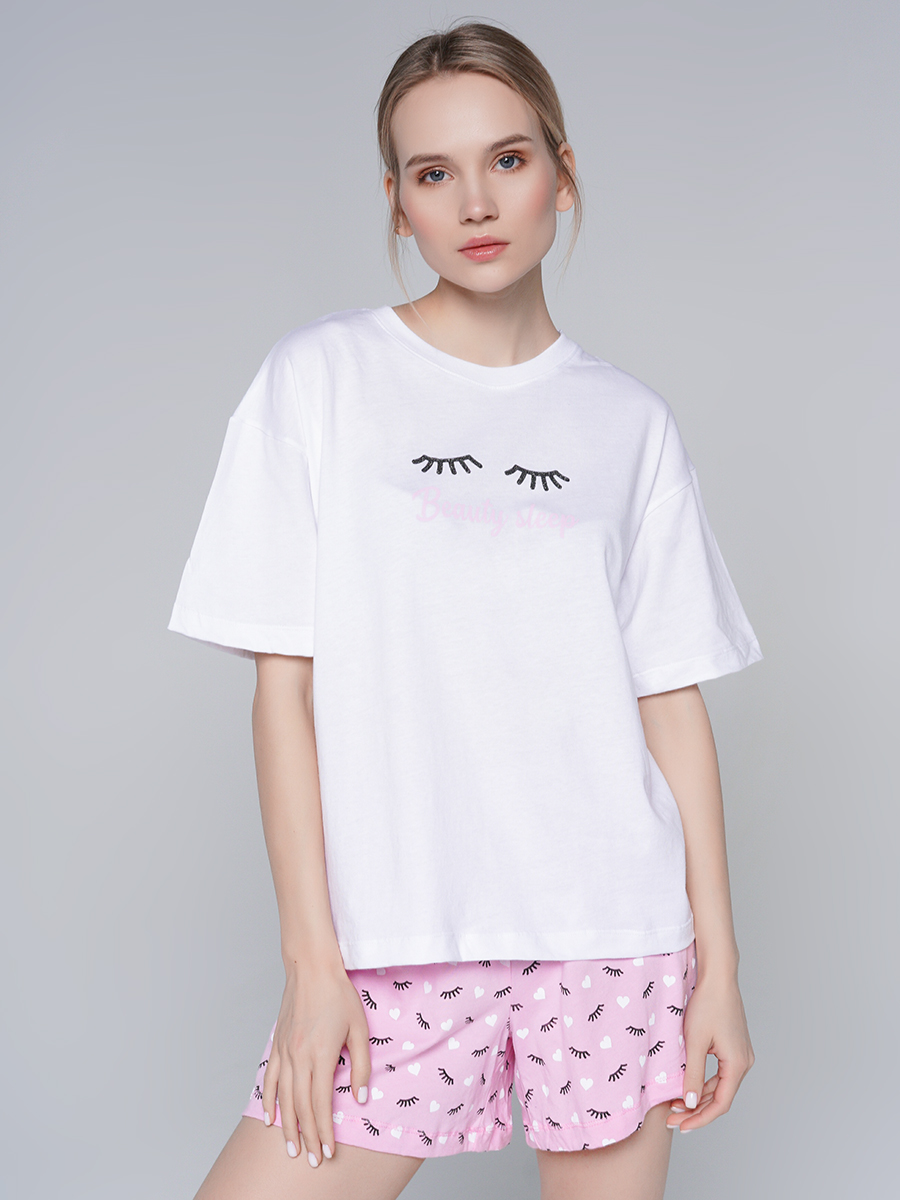 

Пижама женская ТВОЕ 82072 белая XL, 82072