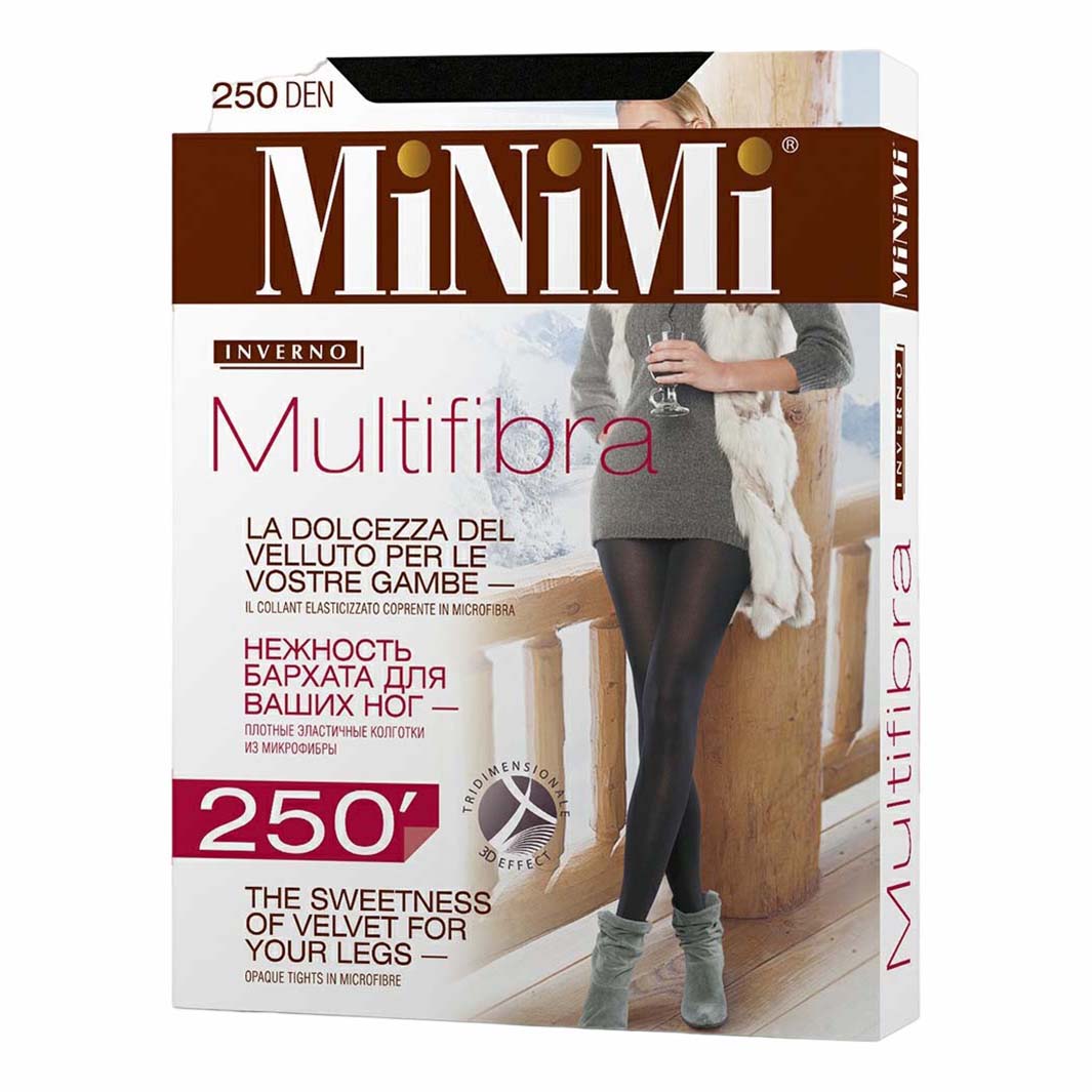 

Колготки женские Minimi черные, Черный