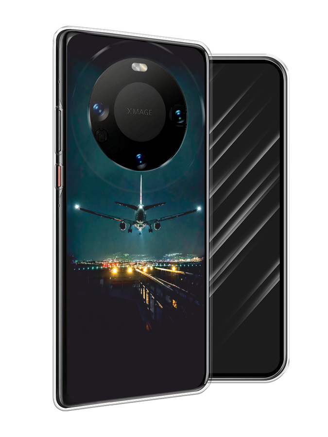 

Чехол Awog на Huawei Mate 60 "Ночной рейс", Черный, 6122150-1