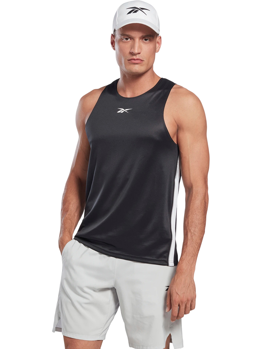 

Майка мужская Reebok HA1074 черная S, HA1074