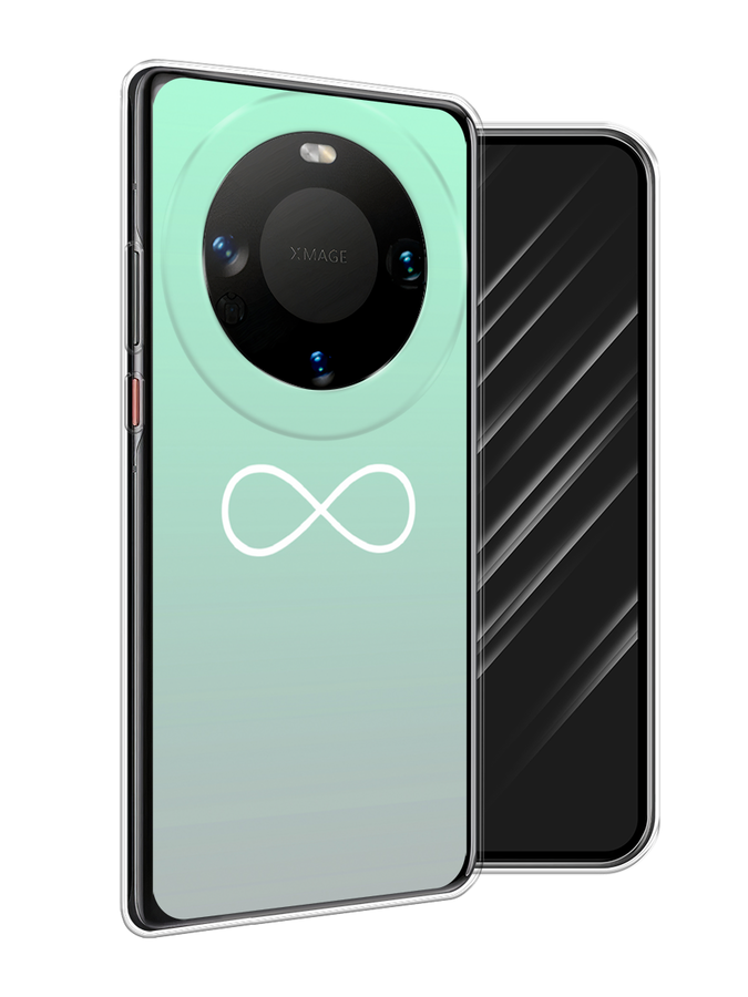 

Чехол Awog на Huawei Mate 60 "Бесконечность от Тиффани", Бирюзовый, 6122150-1