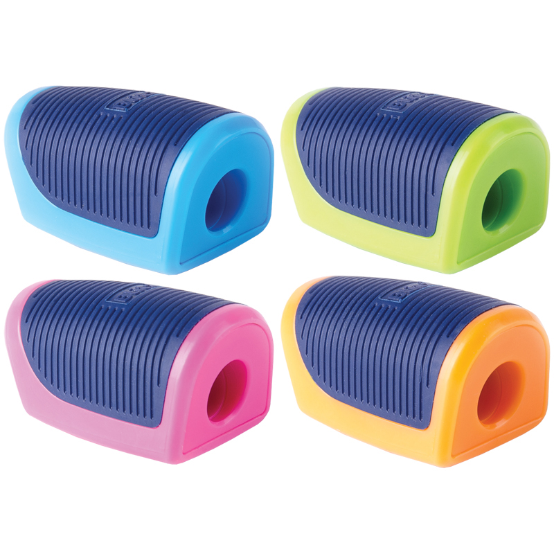 

Точилка пластиковая Berlingo Blitz 1 отверстие, ассорти, дисплей, (36шт.), Разноцветный